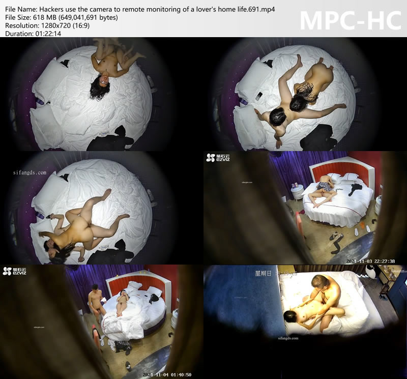 Hackers use the camera to remote monitoring of a lover's home life.691